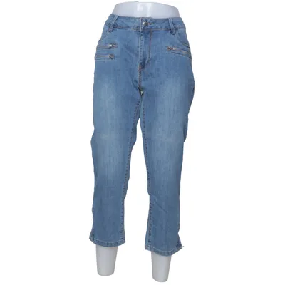 Dreiviertelhose (Blau) von Soda Denim Baumwolle, Elasthan, Polyester