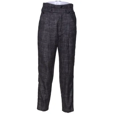 Kostuumbroek (Zwart, Wit) van Diesel Black Gold Viscose, Wol