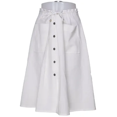 Kjol (Vit) från Lindbergs Polyester, Viskos