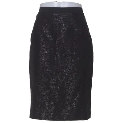 Jupe (Gris, Noir) de Truly Acétate, Coton, Fibre métallique, Viscose
