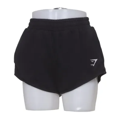 Mjukisshorts (Svart) från Gymshark Bomull, Återvunnen polyester