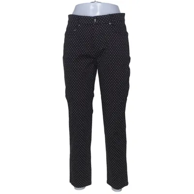 Byxor (Svart, Vit) från Anna Montana Bomull, Elastan