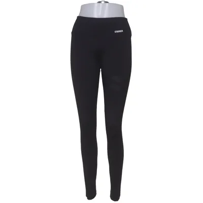 Collants de sport (Noir) de Stronger Élasthane, Polyester