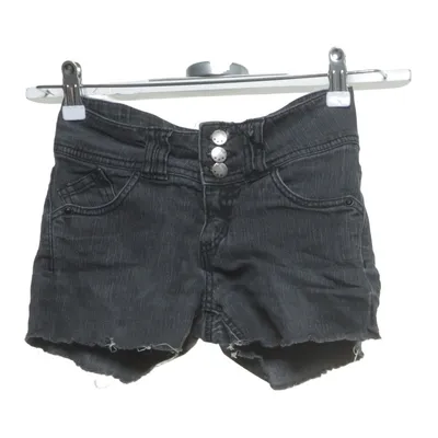 Denim shorts (Grijs) van Detroit Katoen, Elastaan, Polyester