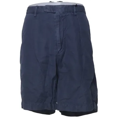 Shorts (Blå) från Boglioli Bomull, Hampa