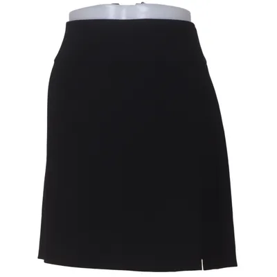 Skirt (Black) from Emporio Armani Cupro, Viscose, Wool