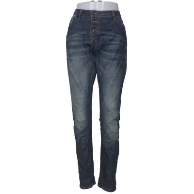 Jeans (Blue) from Please Vintage Glam Cotton, Elastane