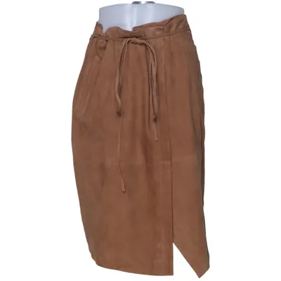 Omlottkjol (Brun) från Stefanel Skinn, Polyester