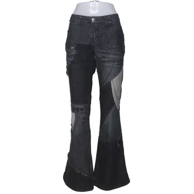 Jeans (Black, Gray) from Rock Rebel Cotton, Elastane