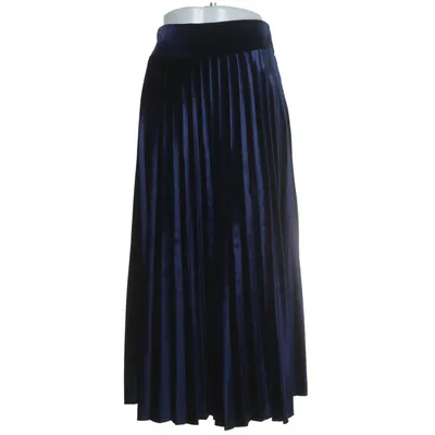 Maxi skirt (Blue) from Anna Field Elastane, Polyester