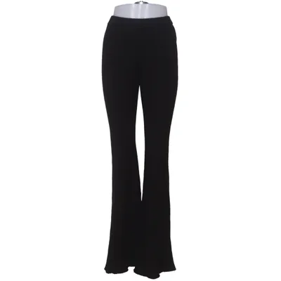 Pantalon patte d'éléphant (Noir) de Ghanda Coton, Élasthane