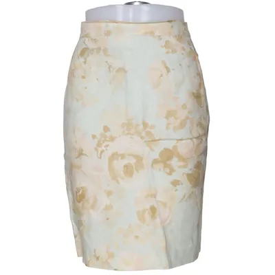 Rok (Groen, Beige) van MaxMara Cupro, Linnen