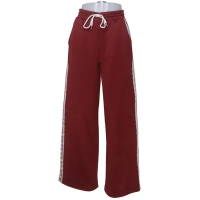 Palazzo broek (Rood, Wit) van Oh April Polyester