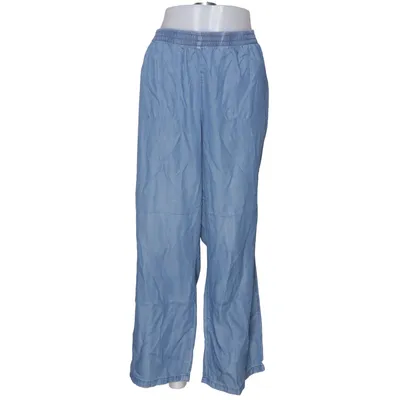 Pantalon patte d'éléphant (Bleu) de Signature Coton