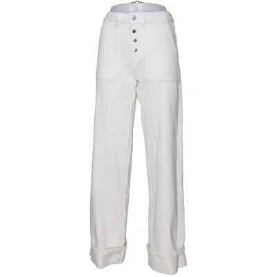 Jeans (White) from Never Denim Elastane, Recycled cotton