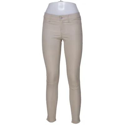 Læderbukser (Beige) fra J Brand Bomuld, Elastan, Læder