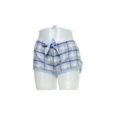 Pyjamashorts (Blauw, Grijs, Wit, Zwart) van Hunkemöller Katoen