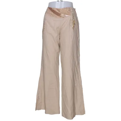 Palazzobukser (Beige) fra Repeat Bomuld, Linned, Polyester