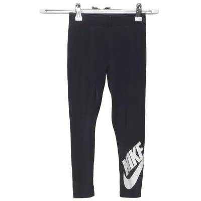 Sportleggings (Zwart, Wit) van Nike Katoen, Elastaan
