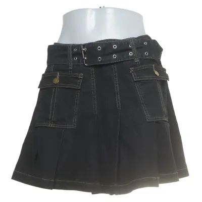 Jeanskjol (Blå) från Romwe Bomull, Elastan, Polyester