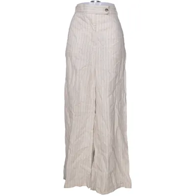 Palazzobukser (Beige) fra H&M Trend Bomuld, Linned