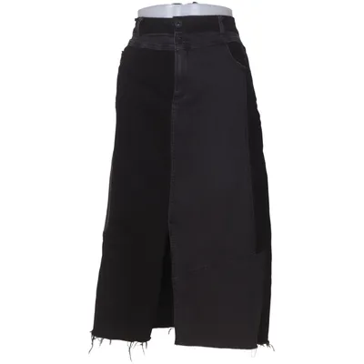 Jeanskjol (Svart, Grå) från Geisha Bomull, Elastan, Polyester, Viskos