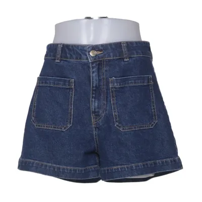 Jeansshorts (Blå) från H&M Bomull, Elastan