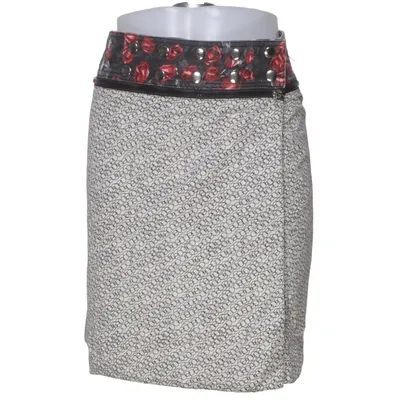 Skirt (White, Multicolored) from Zand