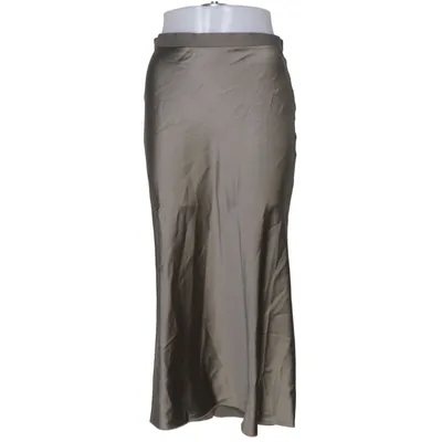 Maxi skirt (Gray) from Ahlvar Gallery Elastane, Silk