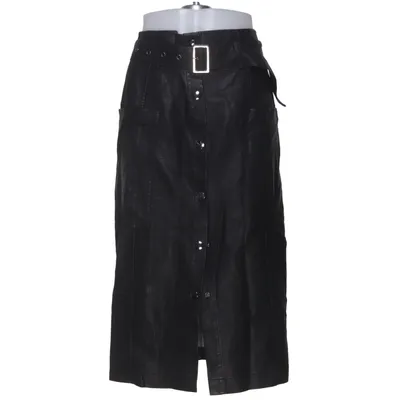Kjol (Svart) från Pieces Polyester, Polyuretan, Viskos