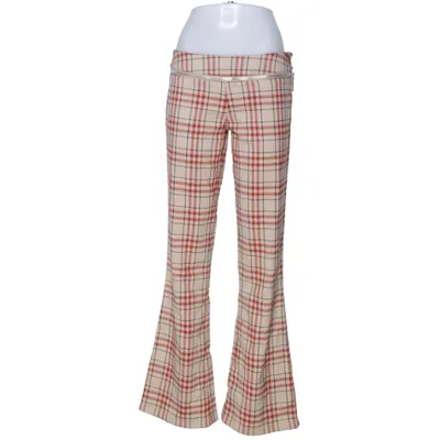 Hose (Beige, Rot, Schwarz) von Authentic Style Elasthan, Polyester, Viskose