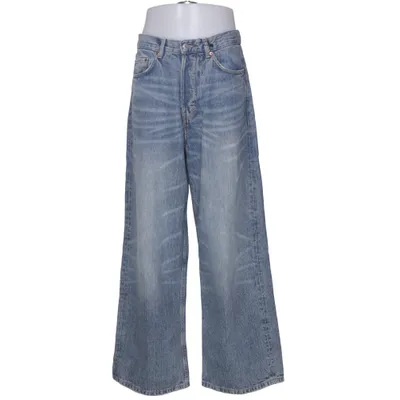 Spijkerbroek (Blauw) van Weekday Katoen