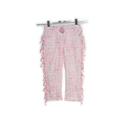 Pyjamasbyxor (Rosa, Vit) från Noe Noe Ekologisk bomull