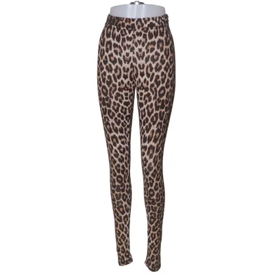 Legging (Marron, Noir) de Drôle de Copine Élasthane, Polyester, Viscose