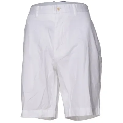 Short (Blanc) de Polo Golf Ralph Lauren Coton, Élasthane