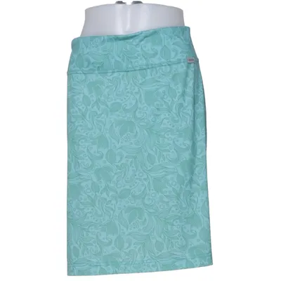 Kjol (Blå, Grön) från Skhoop Elastan, Polyester
