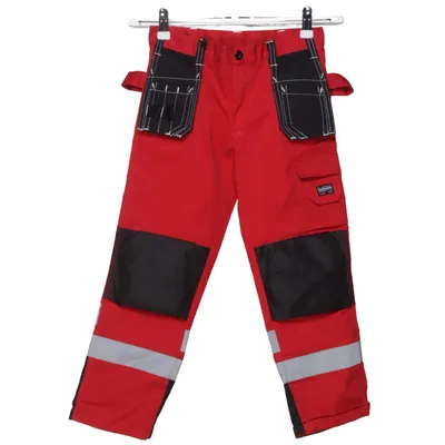 Werkbroek (Rood, Zwart) van Bluewear