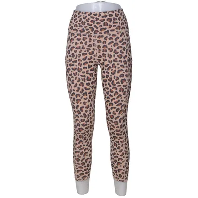 Træningsleggings (Beige, Brun, Sort) fra Power Hold Elastan, Nylon, Polyester
