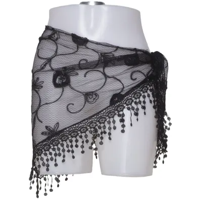 Sarong (Noir) de Glitter Polyester
