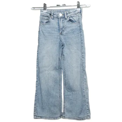 Jeans (Wide Leg Adjustable Waist) fra H&M Bomuld, Elastan, Polyester