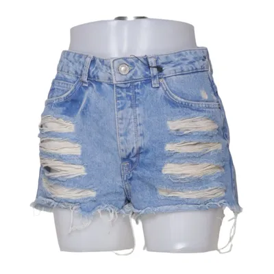 Denim shorts (Blue) from Bershka Denim Collection Cotton