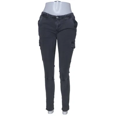 Cargobyxor (Grå) från Denim Rebel Bomull, Elastan, Lyocell