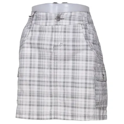 Skirt (Gray, White) from Fresh Made Cotton