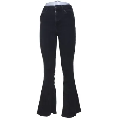 Jeans (Svart) från Bershka Bomull, Elastan