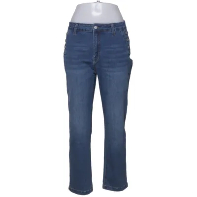 Jean (Bleu) de Norah Coton, Élasthane, Polyester, Viscose