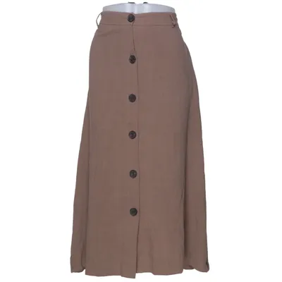 Nederdel (Brun) fra Isolde Linned, Viscose