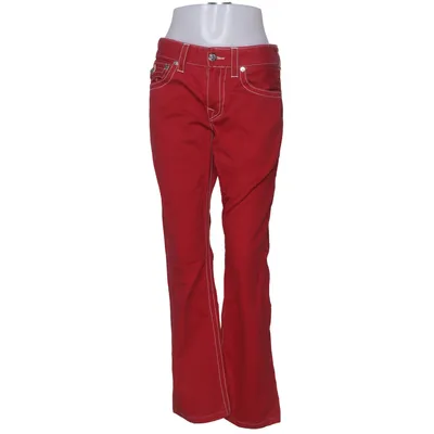 Spijkerbroek (Rood) van True Religion Katoen