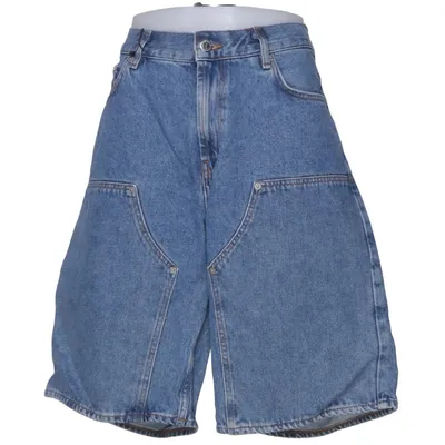 Denim shorts (District D-Knee Baggy Shorts) van District Fortysix Gerecycled katoen