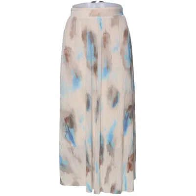 Maxi nederdel (Beige, Flerfarvet) fra Minus Elastan, Genanvendt polyester, Viscose