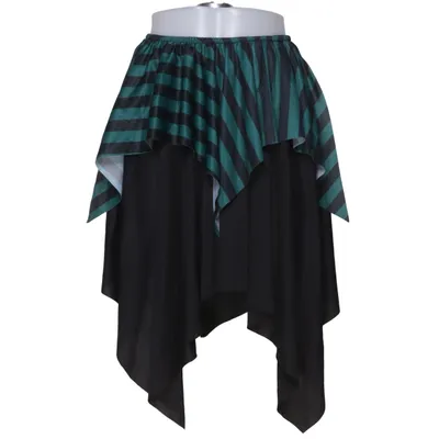 Kjol (Svart, Grön) från Wicked Costumes Polyester